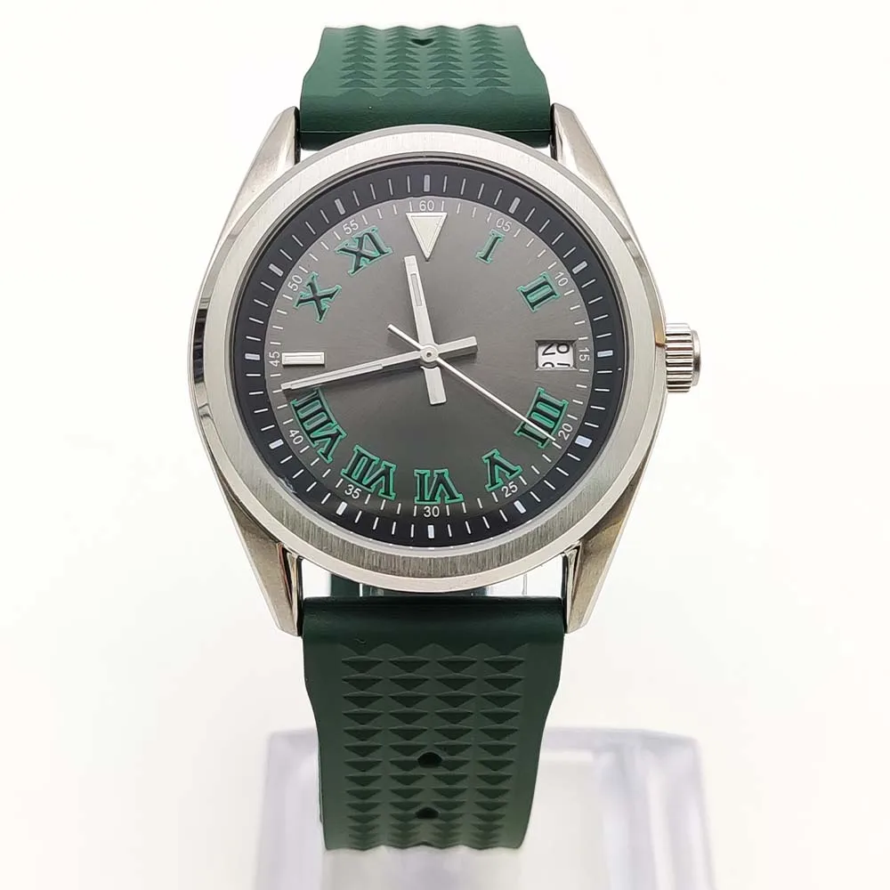 40mm Journal Mechanical Men's Watch Vintage Luxury Japanese NH35 Automatic Waterproof Men's Watch Clock
