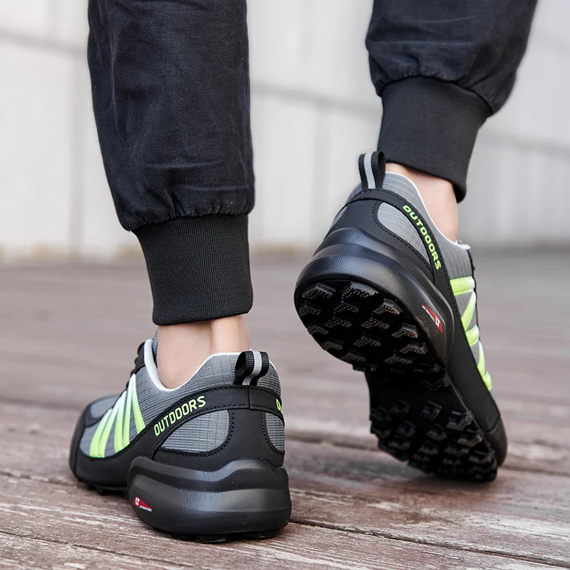 Women Cycling Shoes New Outdoor Non-Slip Wear-Resistant Hiking Training Shoes MTB Cross-Country Cycling Sports Shoes Unisex 5