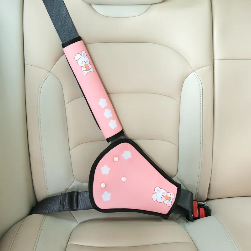 Cintura di sicurezza per bambini in auto, protezione spalla sedile, ancoraggio, cintura di sicurezza, limitatore anti-schiacciamento collo, protezione stomaco - Image 2