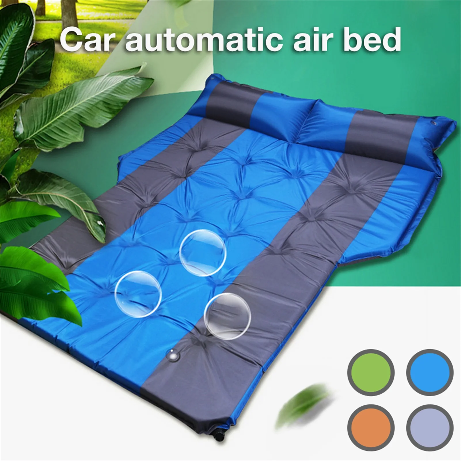 Car Iatable Bed Automatic Iatable Air Mattress SUV Special Air Mattress Bed Adult Sleeping for Car Travel Camping