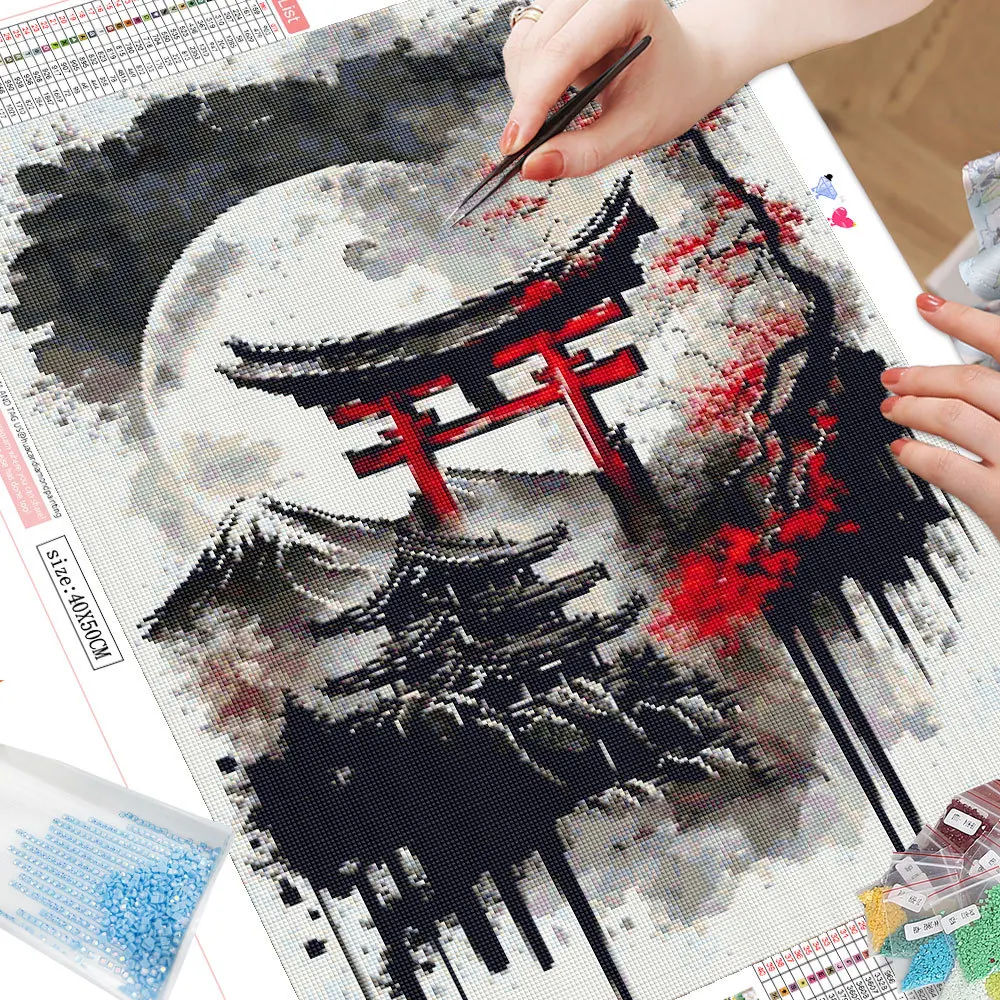 Diamond Painting Kit Completo, Re Leone Diamond Painting Kit 5D, San Valentino Pittura Diamante Diamond Painting Kit Full Principiante Artigianato per la Decorazione Della Parete di Casa 30 x 40 cm