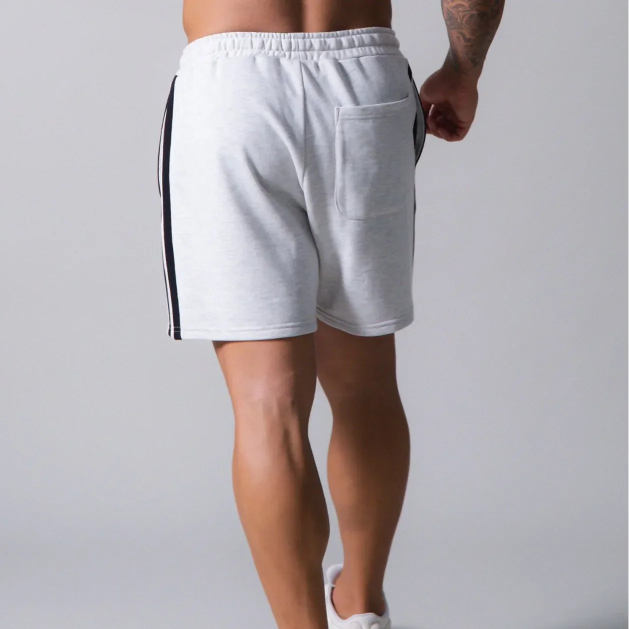 Men's Sport Shorts Lyft Muscle Fitness Bros Summer Running Training Breathable Elastic Casual Ins Pants Skateboard Long Trousers