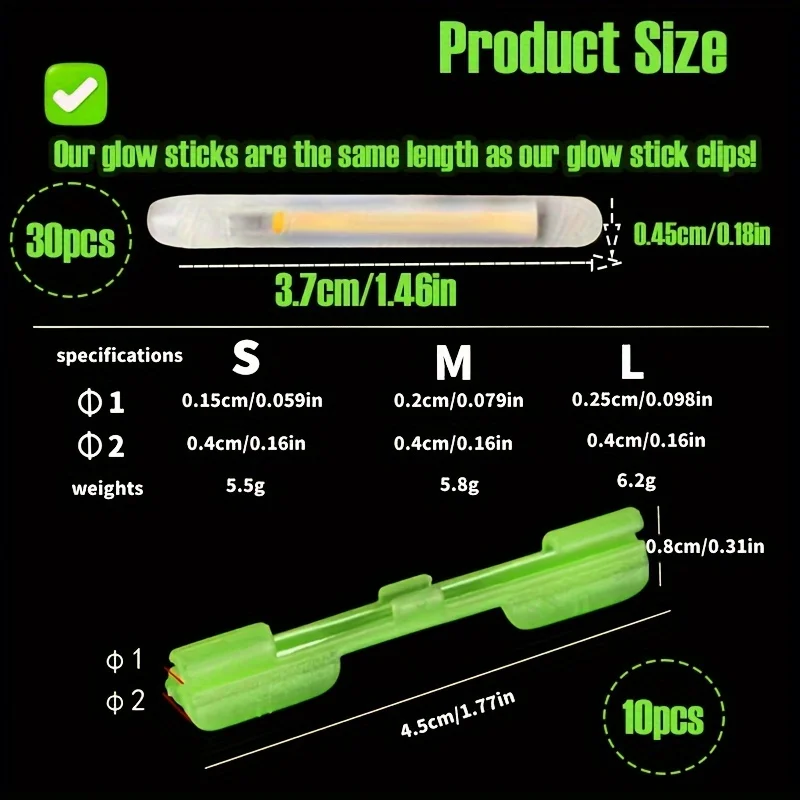 Night Fishing Glow Stick Kit 2