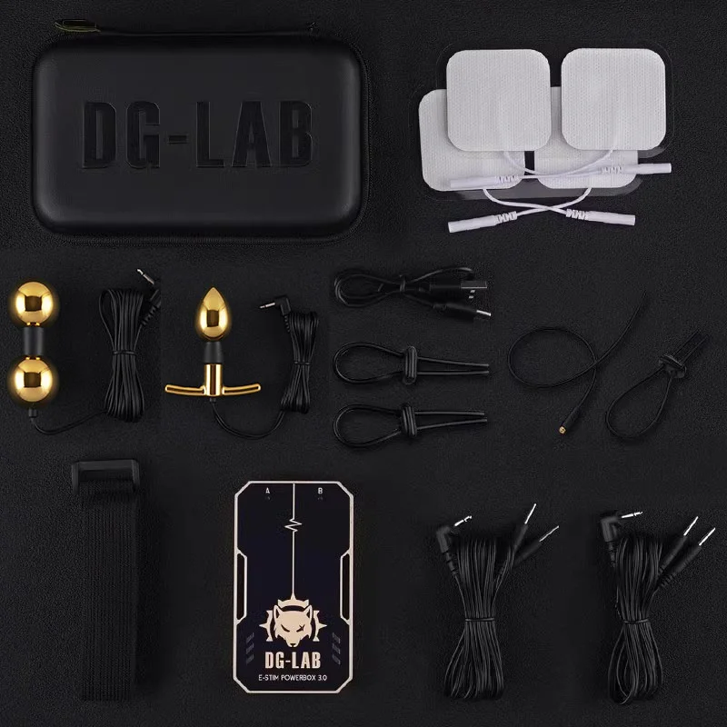E-Stim Power Box Wireless Button APP Control Electric Shock Sex Toys