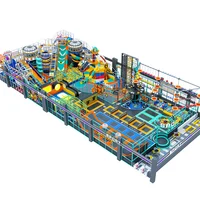 Commercial Full Adults Trampoline Park Equipment Manufacturers Kid Jumping Playground Indoors Indoor Trampoline for Sale Null