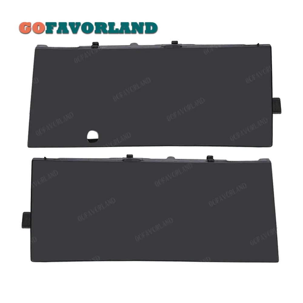 

Pair Left Right Side Bumper Tow Eye Hook Cover Cap Unpainted 51111946495 51111946496 For BMW 5 Ser E34 530i 540i 535i 1989-1995