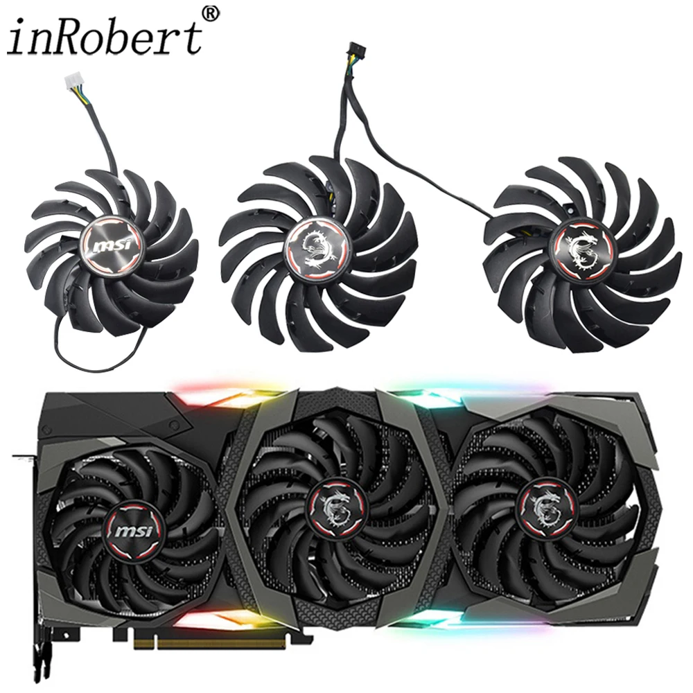 NEW PLD09210B12HH PLD10010B12HH RTX 2080 Graphic Cooler fan for