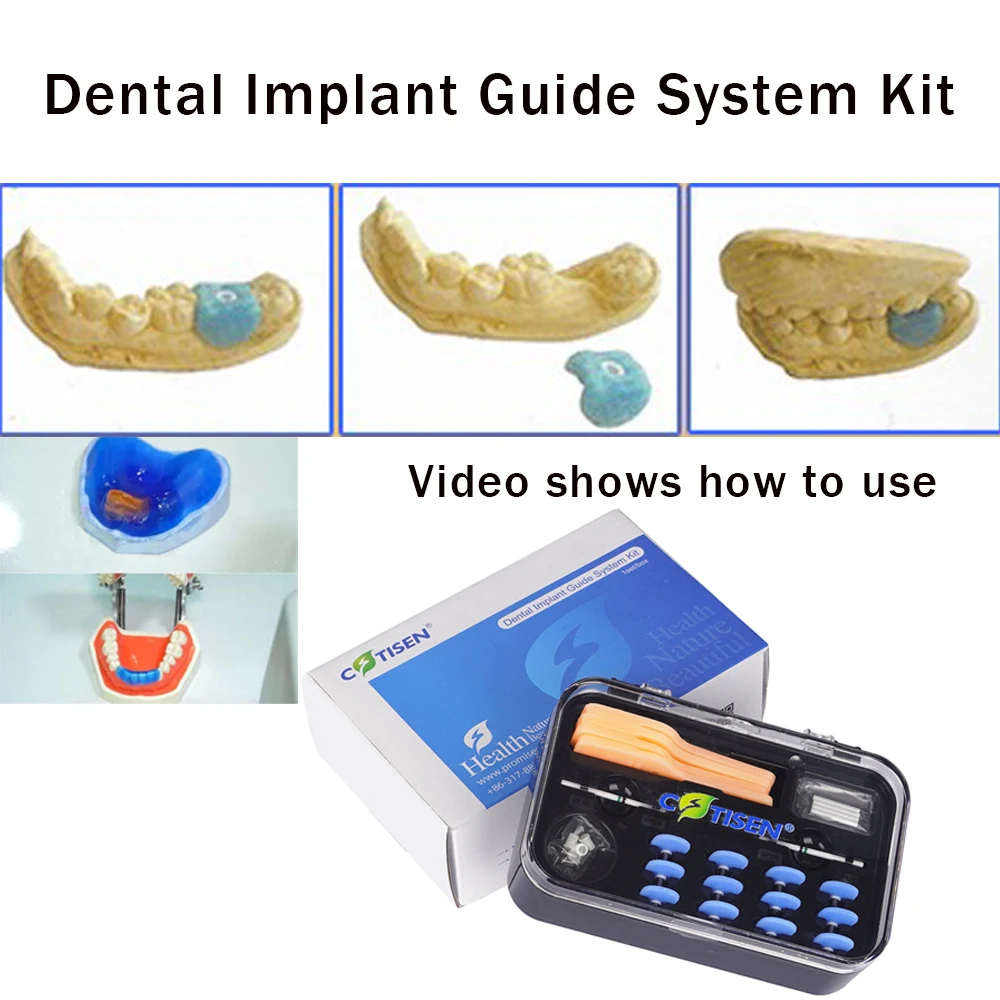Cotisen Dental Implant Guide Locating Surgical Drill Installation Positioner Cap Dentistry