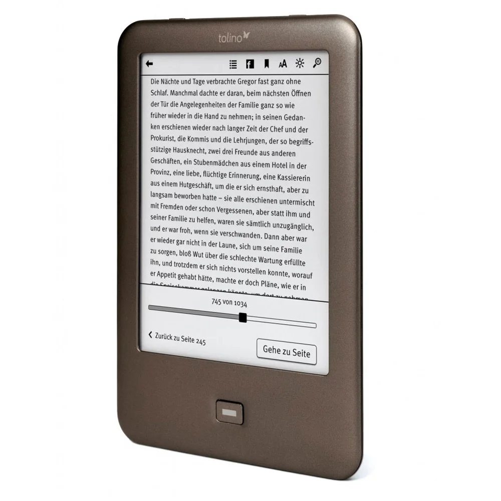 Ebook Reader Tolino Shine/page 6 inch 212PPI