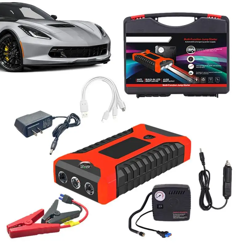 Portable Jump Starter Box Portable Battery Pack Auto Start Power Fast  Charging Auto Starter Booster Power Pack For RVs SUVs - AliExpress