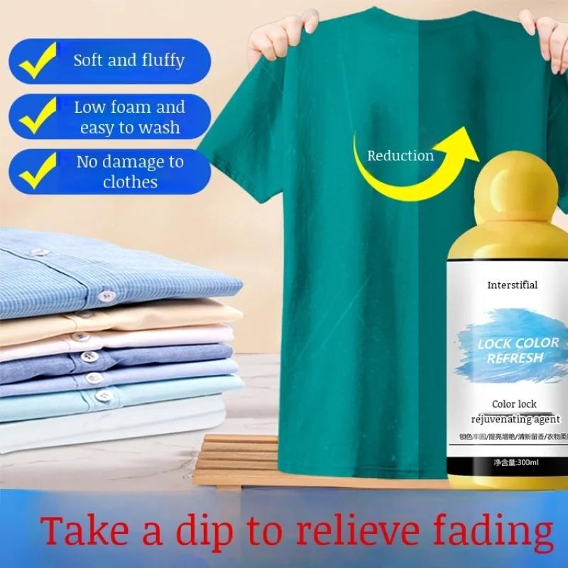 Clothing Color Lock and Replacement Prevent Color Loss Clothing Restorer Dye Restorer