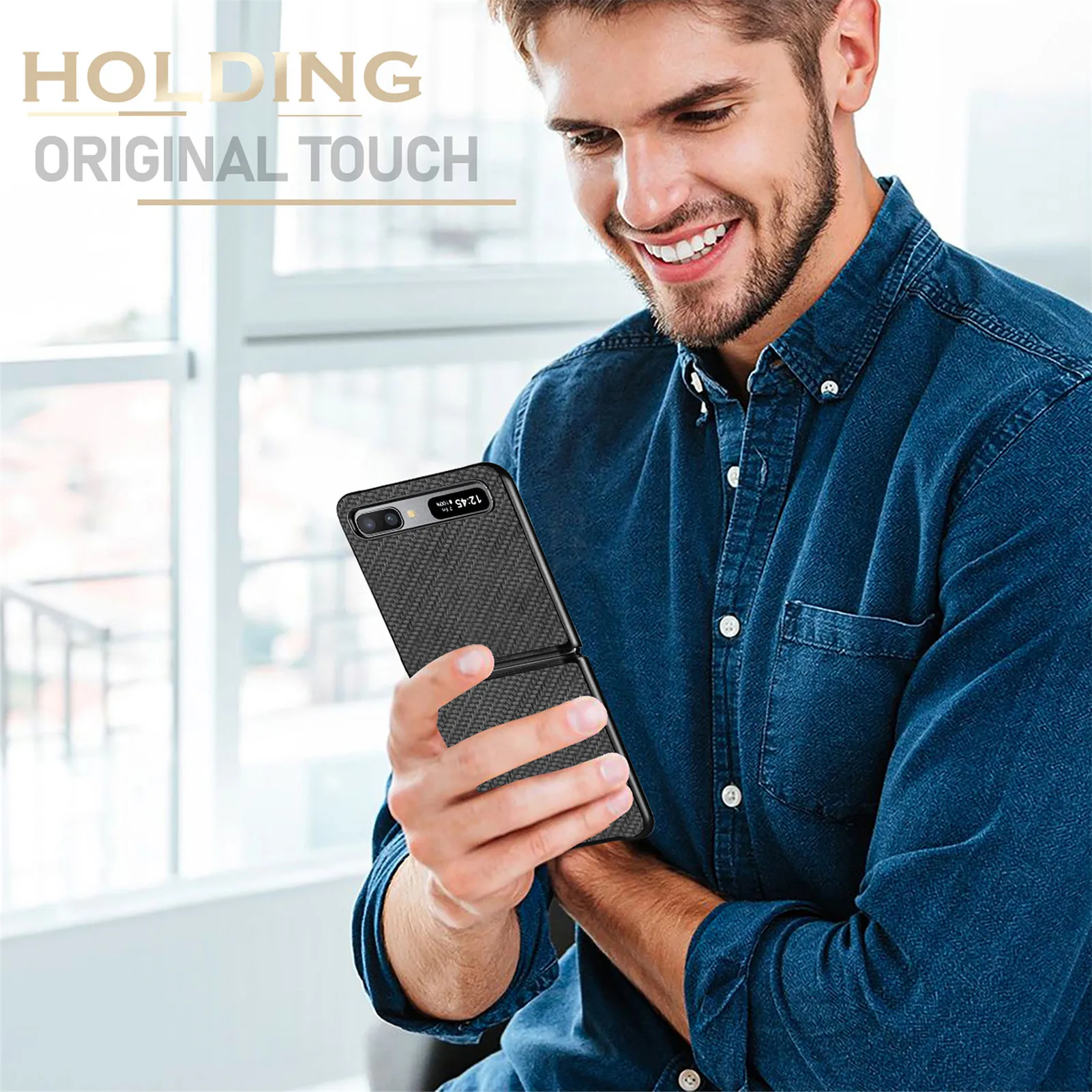 Premium Folding Case for Samsung Galaxy Z Flip Series