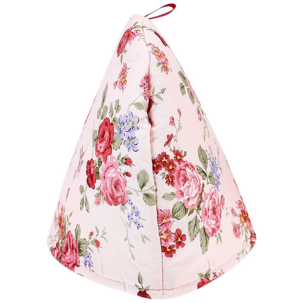 Printed Cotton Teapot Insulated Cover Kettle Warmer Cozy Protector Kitchen Tea Dining Bar Anti Scald Thermal Keeper Restaurant