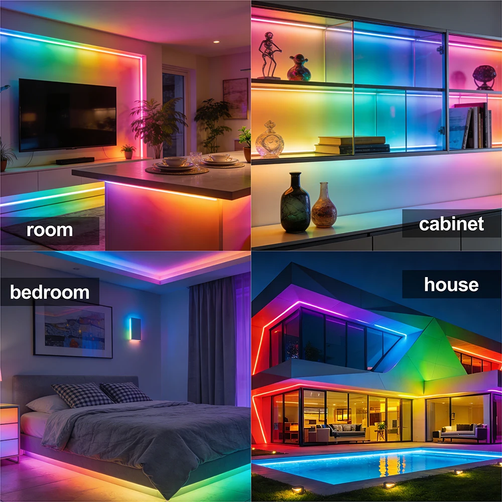 รูปสินค้า ไฟ LED Strip 4in1 ควบคุมสีได้แยกส่วน