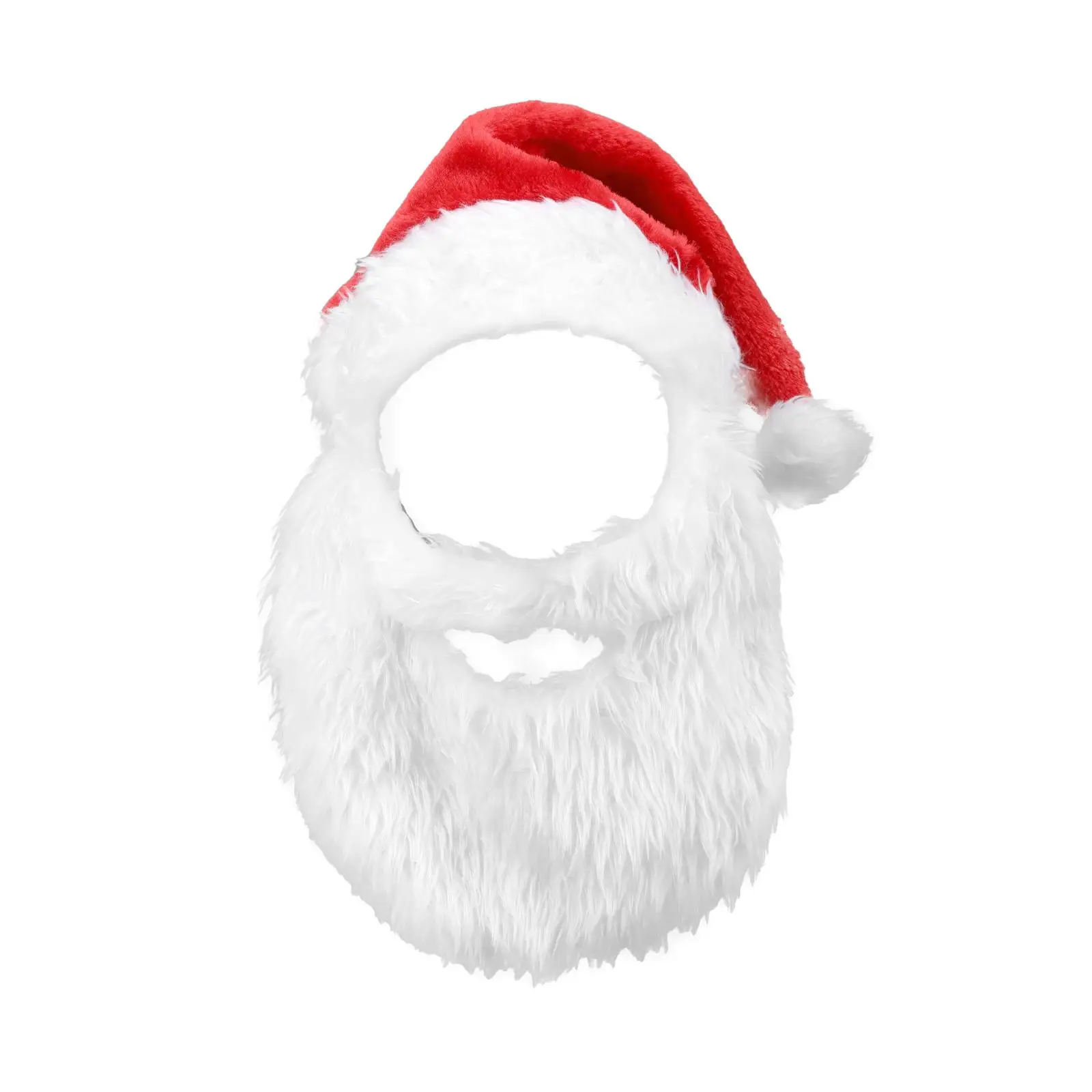 Santa Hat Decor Cotton Costume Accessory for Holidays Stage Performance Birthday