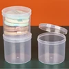 Mini Plastic Box Rectangle Round Sector Box Translucent Box Storage Box Dustproof Strong Jewelry Storage Case Container 5