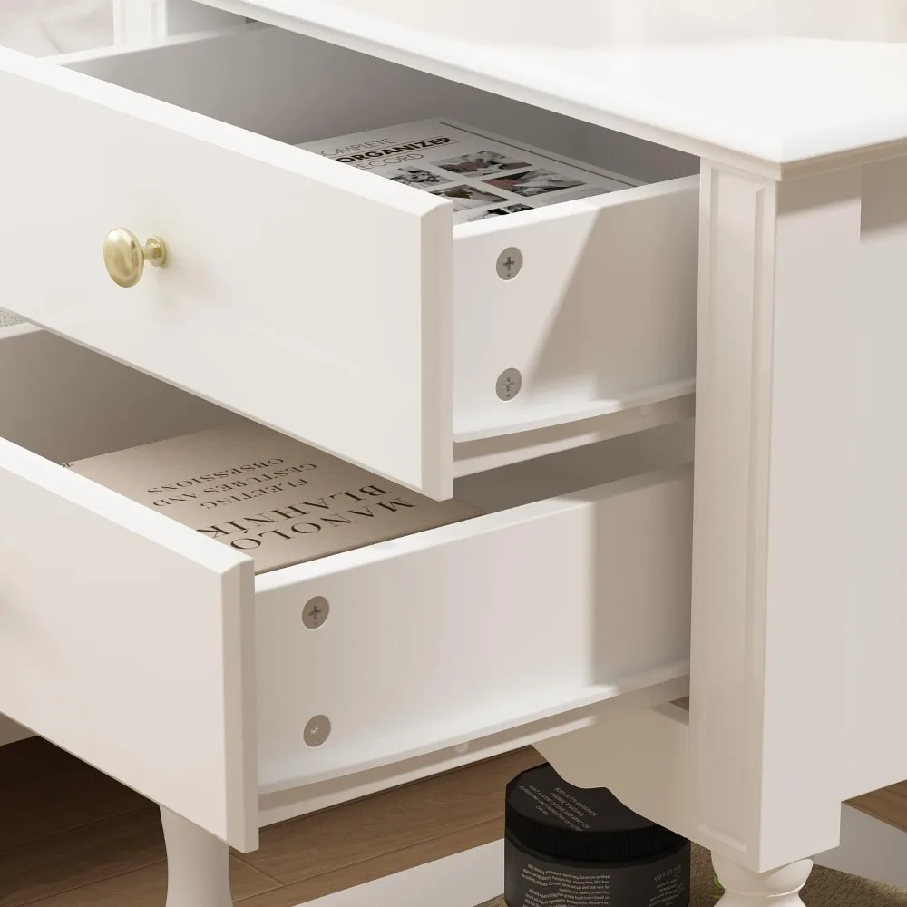 Vintage Wooden Nightstand 6