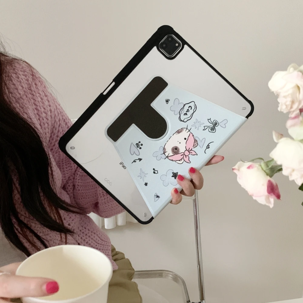 Cartoon Cat Tablet Case for Apple iPad