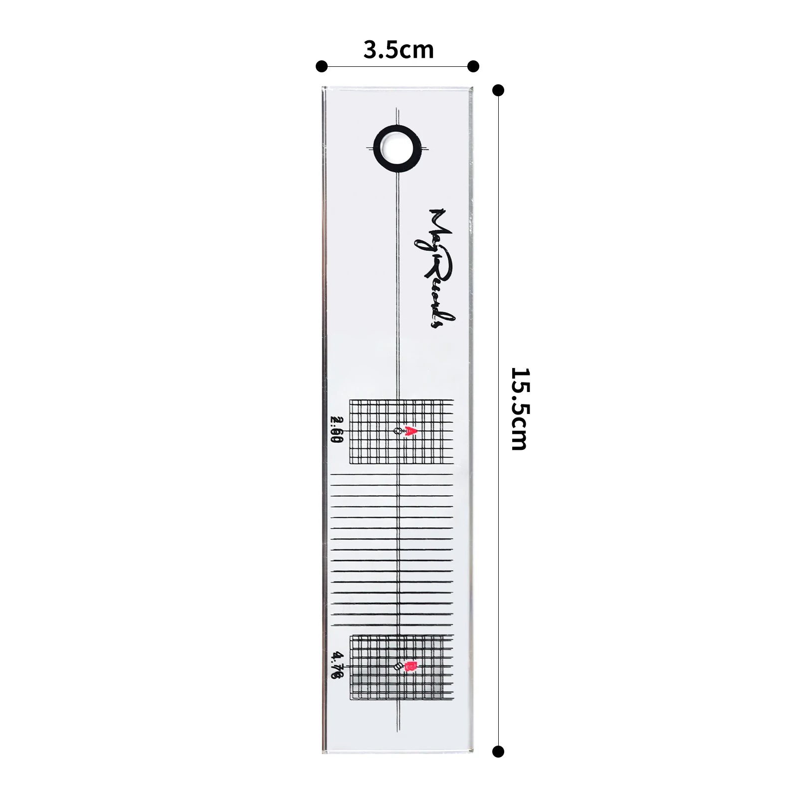 Mayrecords Mirror Ruler Reflective Cartridge Stylus Alignment Protractor Adjustment Tool Phonograph Accessories vinyl record ruler mirror adjustment ruler phonograph cartridge adjustment tool