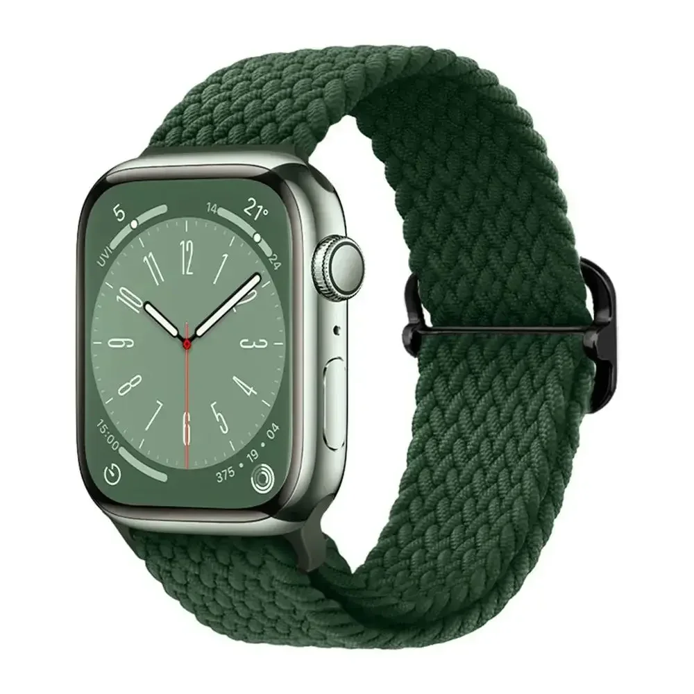 Elastic Braided Nylon Strap