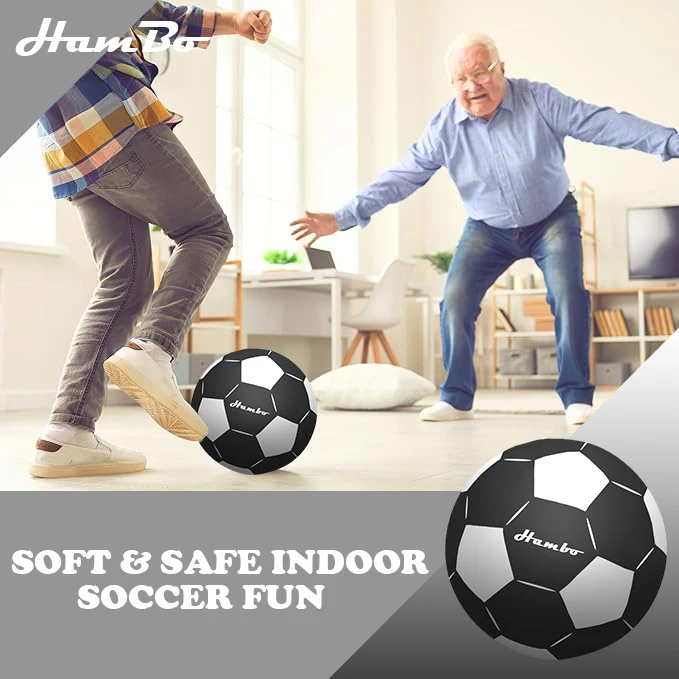 Silent Foam Soccer Ball Indoor Training Ball 5