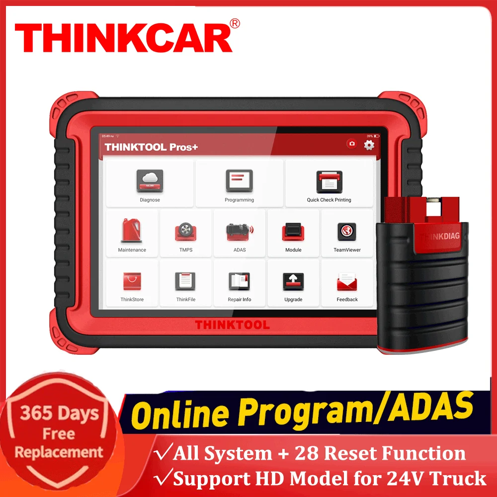 Thinkcar Thinktool Pros+ Full System Obd2 Scanner Online Programmer/ecu