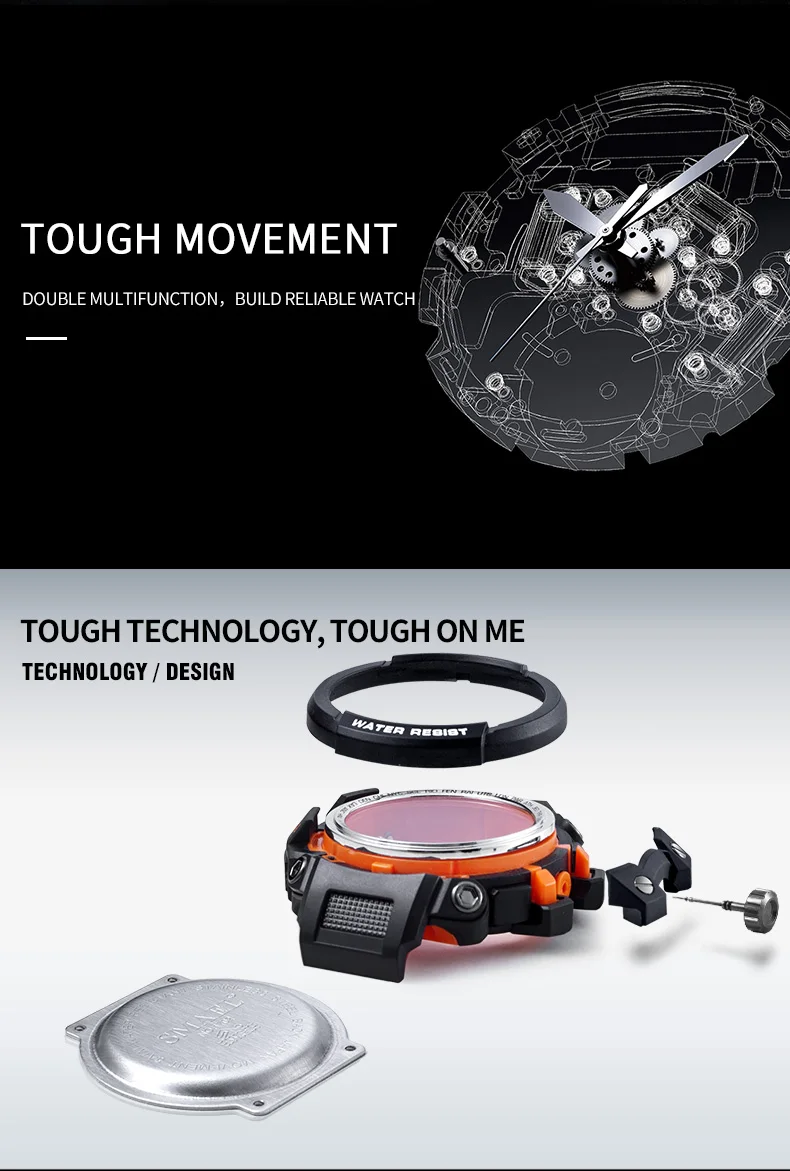 3 military watch waterproof