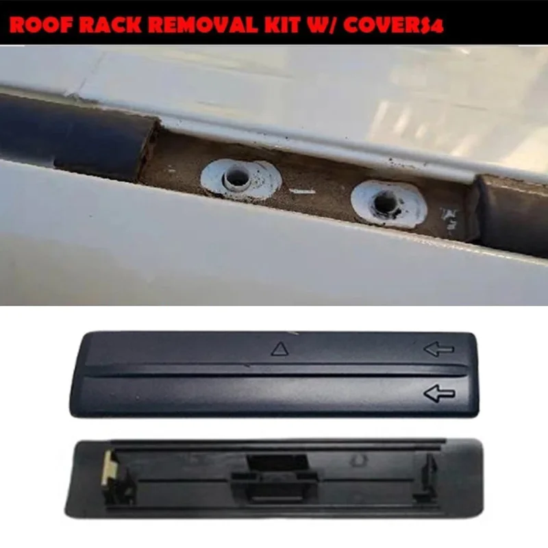Car Roof Rack Bars Hole Top Moulding Clip Cover For Toyota RAV4 Land ...