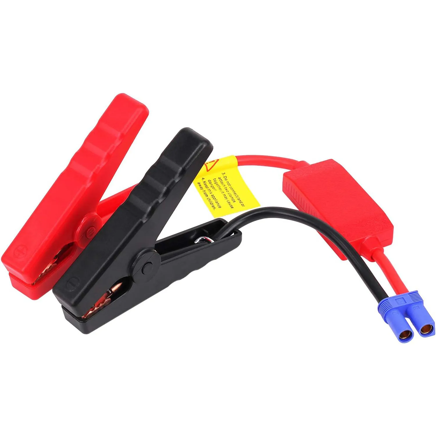 Replacement Car Jumper Cable Charger Alligator Clip Clamp to EC5 Connector for 12V Portable Emergency Car Jump Starter Booster