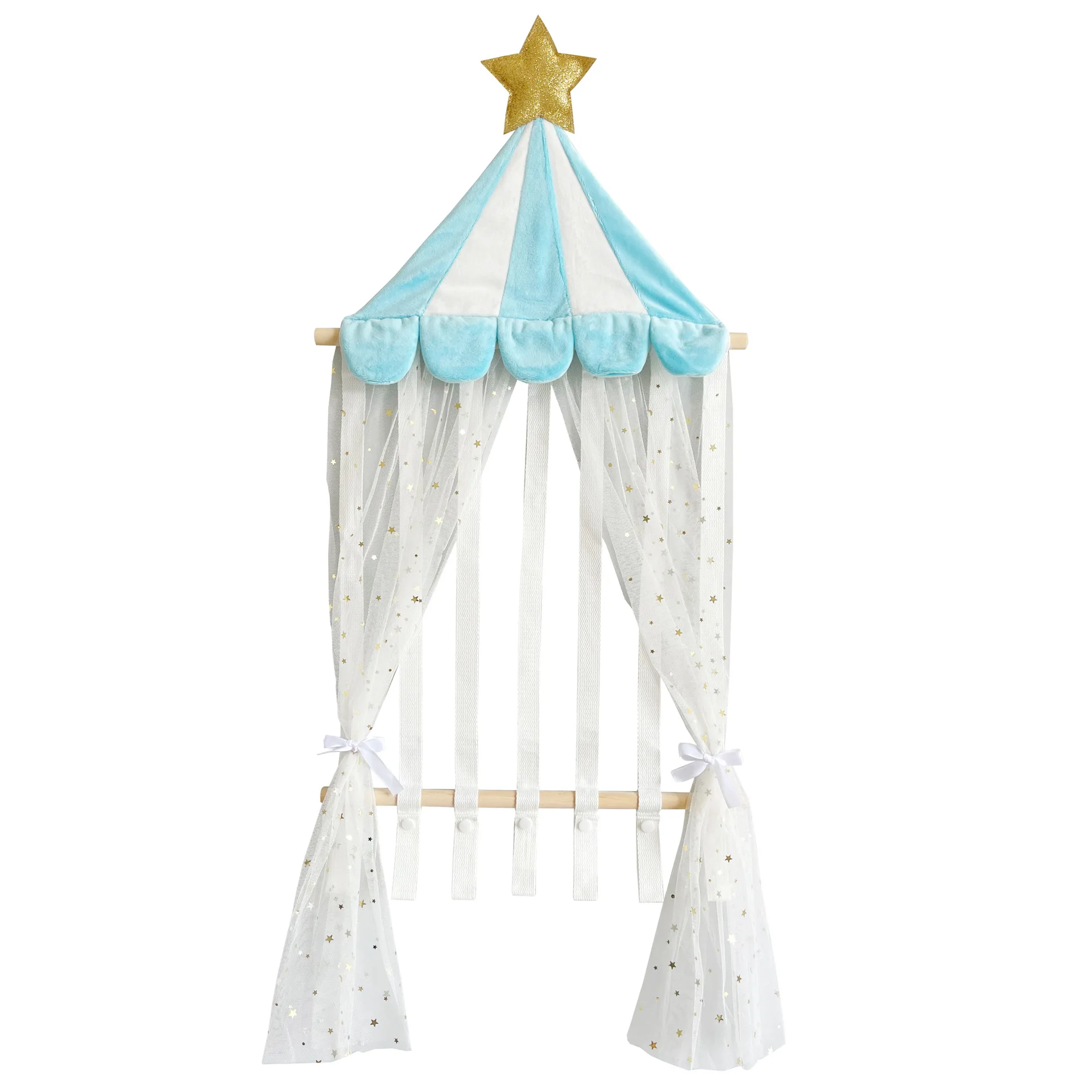 Headband Holder Hair Accessories Organizer Game Tent Girl Baby Headband Accessories Storage Wall Hanging Decoration Girl Room