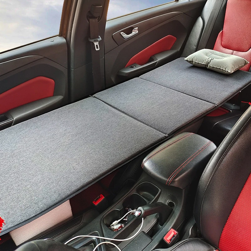 Car Modified Bed Multi-Function Car Sleeping Mattress Co-pilot Sleeping Camping Portable Folding Rear Seat Travel