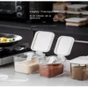Can Salt Sesame Bottle BBQ Cooking Herbs Organizer Bento Box Pepper Sugar Container Seasoning Jars Quantitative Seasoning Box 4