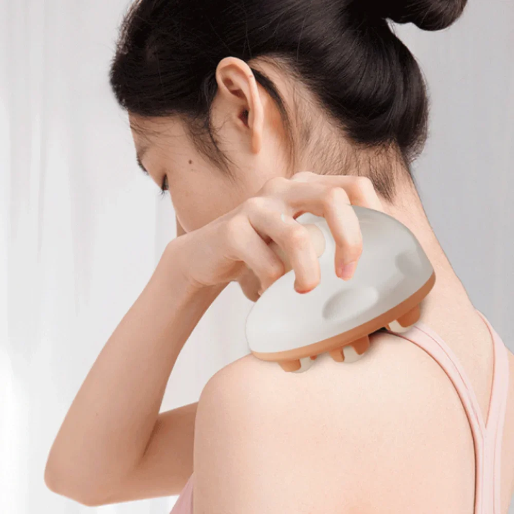 Handheld 7-Steel Magnetic Ball Hand 360-degree Roller Massager for Cellulite Massage,Deep Tissue Massage Ball for Full Body