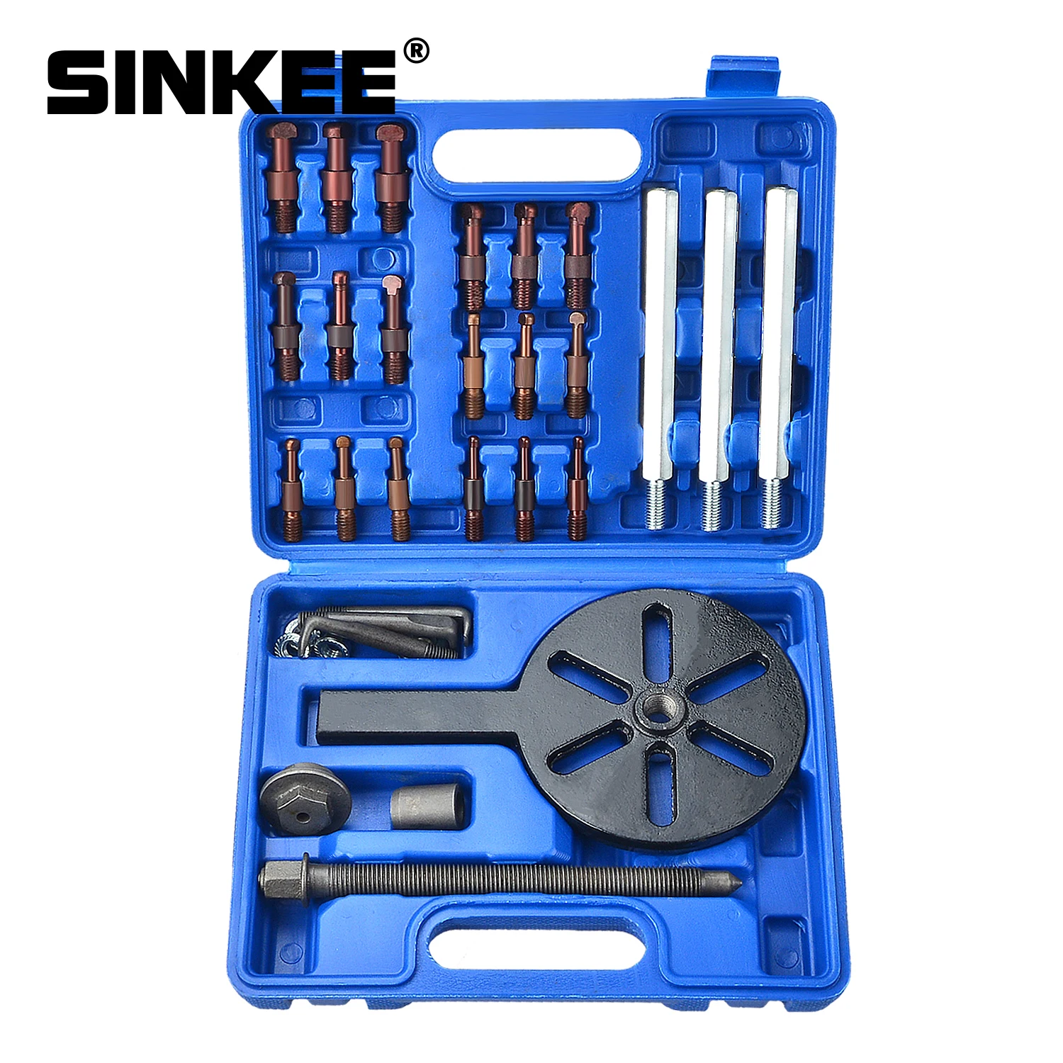 Three jaw inner hole bearing extractor removal tool multi functional