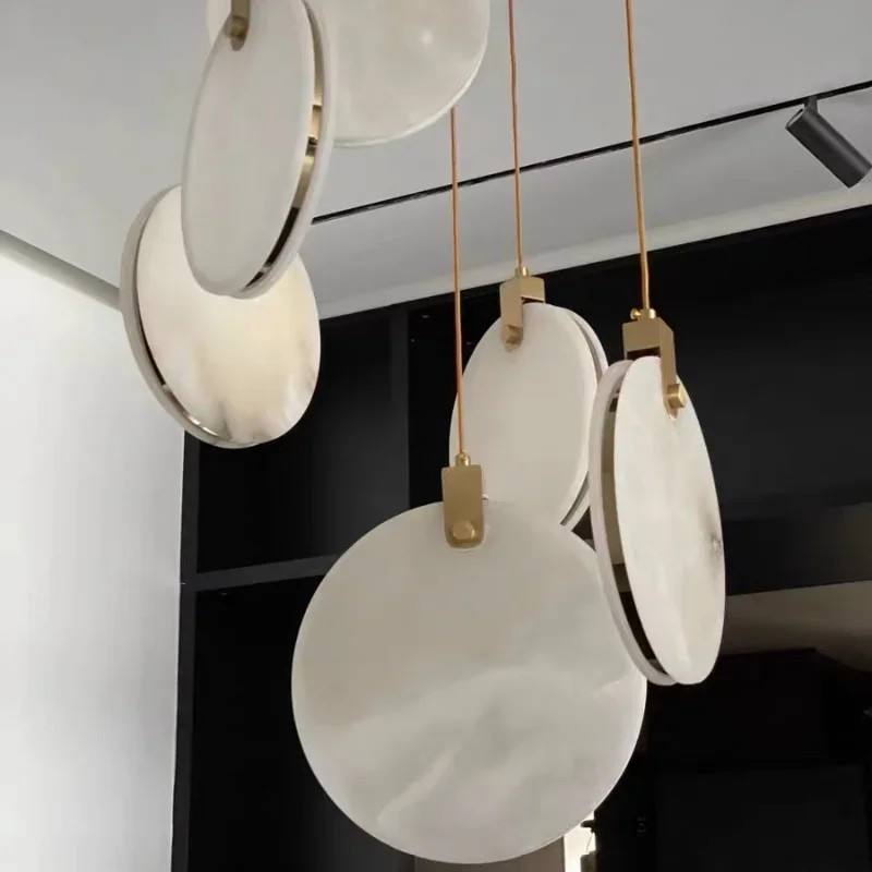 Modern Marble Pendant Lamp Living Room Bedroom Bedside Dining Room Staircase Kitchen LED Decoration Lights Hanging Lighting Home pendant lights,pendant lamp,rope pendant lamp