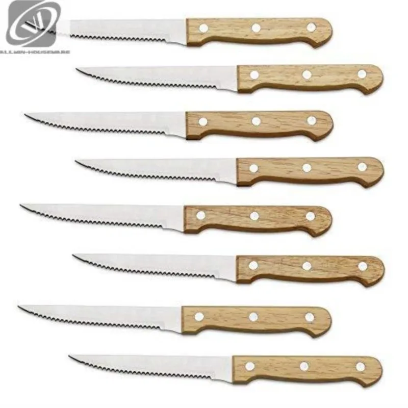 Steak Knives Fine Edge Highly Resistant And Durable Stainless Steel