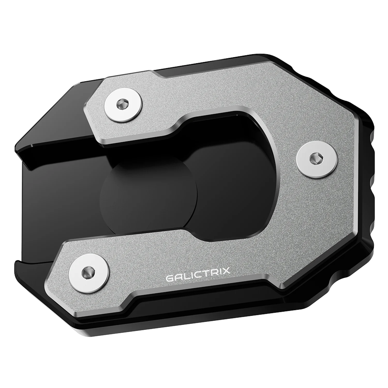 Motorcycle Kickstand Foot Side Stand Extension Pad Enlarger Plate CNC