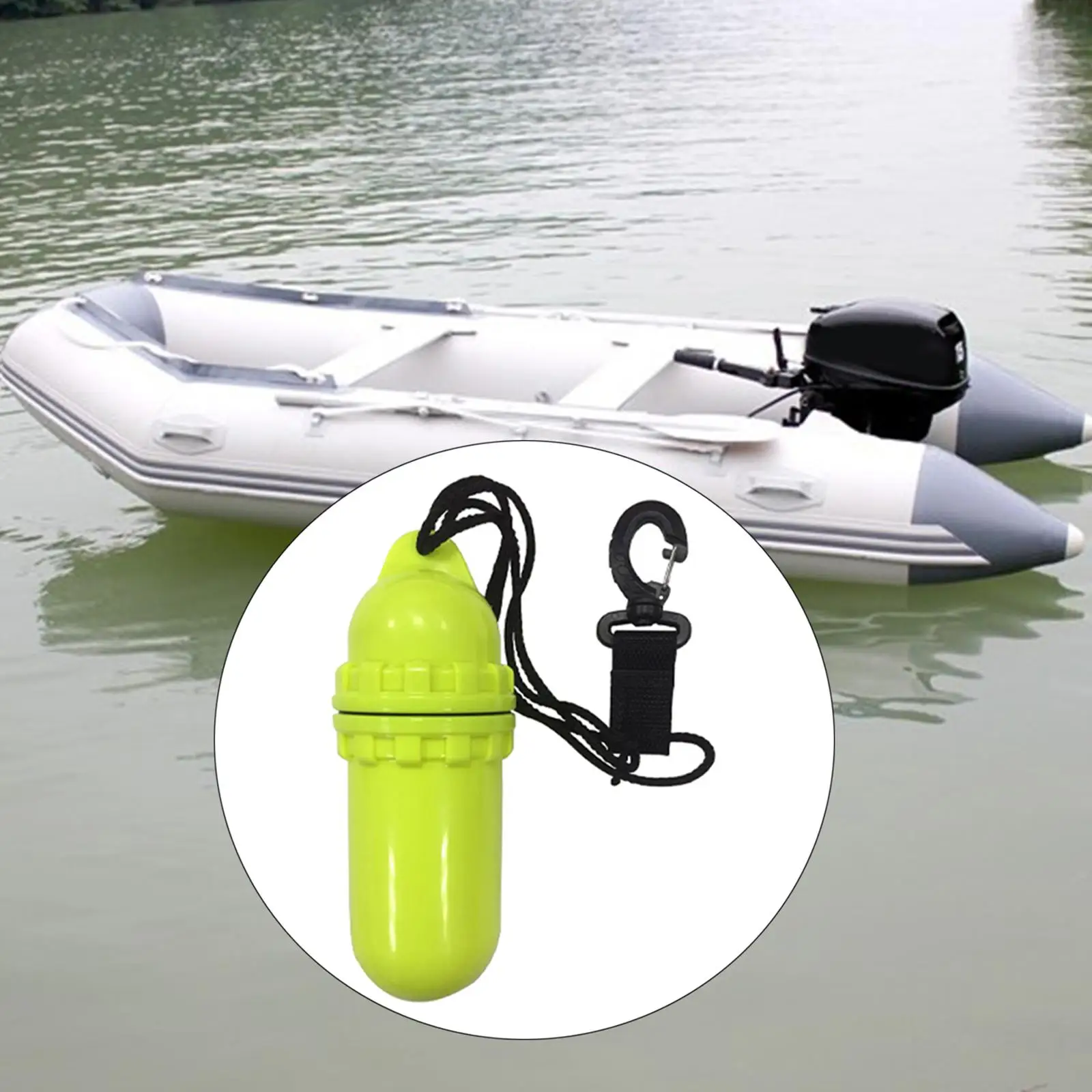 Waterproof Outdoor Floating Dry Box Safe Watertight Money Holder