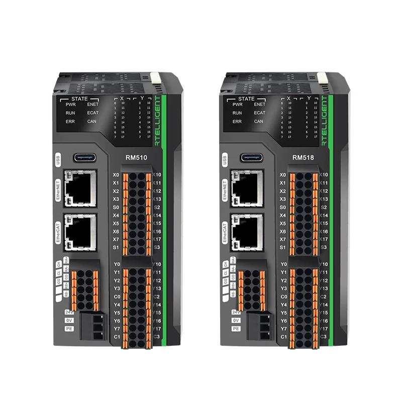 비용 효율적인 RX8U-32MT 미니 PLC 16DI 16DO NPN 고속 펄스 출력 FX3U 시리즈와 호환 가능