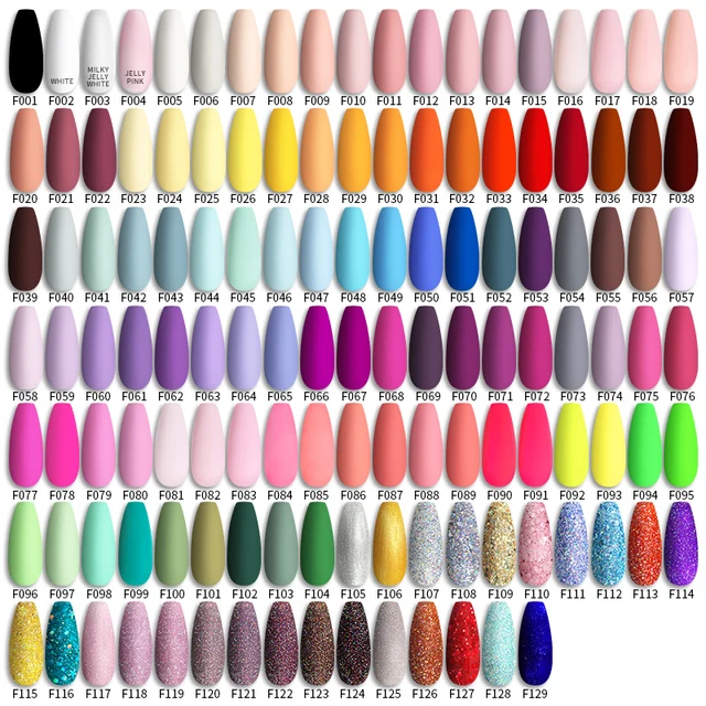 vernis a ongle en Gel UV LED, 129 couleurs, 7ML