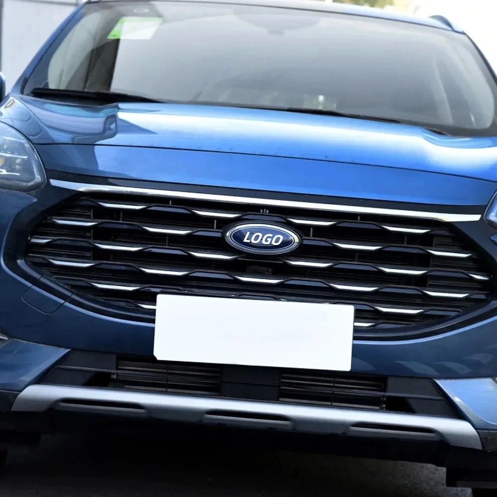 

For Ranger Kuga Focus Mk3 4 Mondeo Expedition Car Front Hood Bonnet Badge Metal Grille Emblem Rear Trunk StickerAccessories