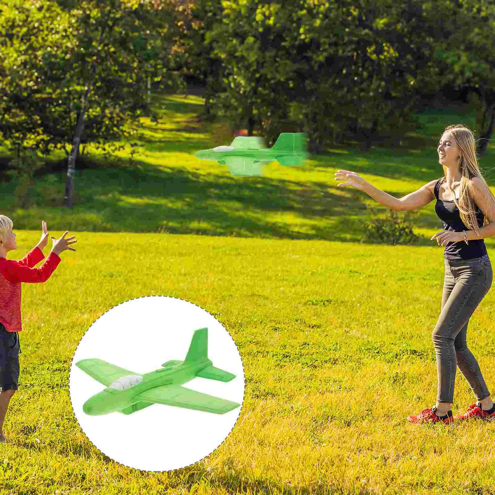 

Outdoor Kids Toys Foam Aircraft Model Airplane for Boy Gliders Planes Assembled Child