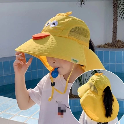 Outdoor Kid Hat Summer Kids Neck Ear Cover Anti UV Protection