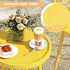 3 Piece Patio Bistro Set, All Weather Heavy Duty Table and Chairs Set of 2 with Widen Seats, Outdoor Furniture Set 4