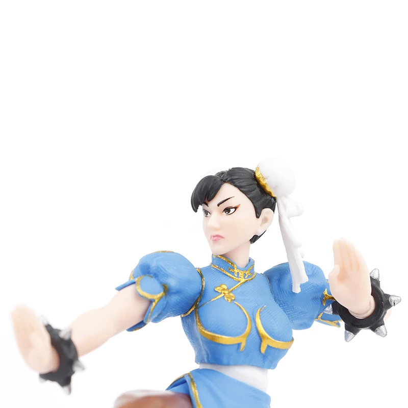 Chun li PVCアクションフィギュア、ストリートファイターモデル