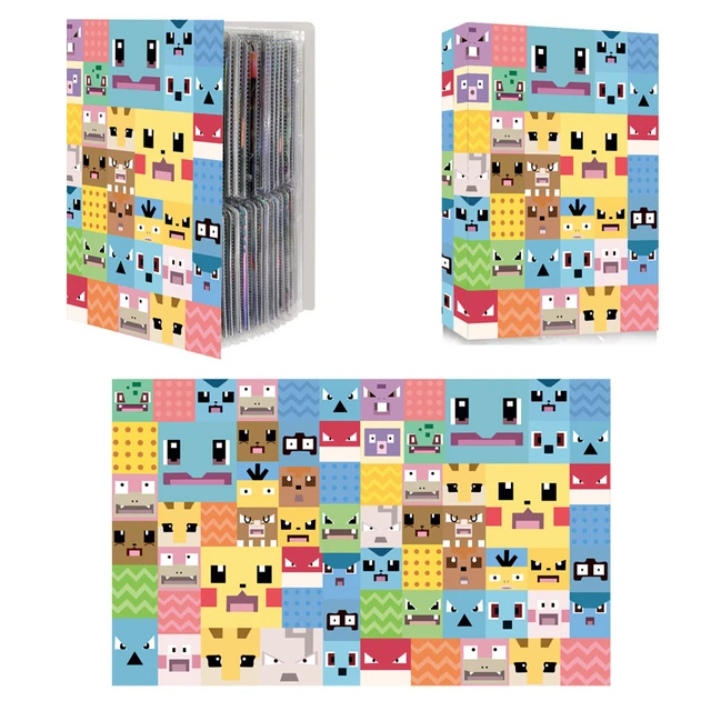 Pokemon Album Cards Book Map Letter Holder Binder Cartoon TAKARA TOMY New  Anime 240PCS VMAX GX EX Collection Folder Toy Gift