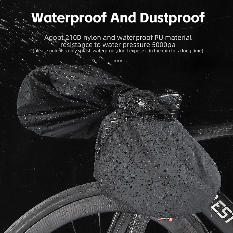 WEST BIKING Road Bike Handlebar Cover Waterproof Dustproof Bike Bar Protector Bicycle Accessories Anti-scratch Maintenance Tools
