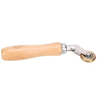 Welding Handheld Roller Hand Held Seam Roller Corner Wallpaper Seam Roller Hand DIY Welding Tool 6mm Brass Press Wheel - Image 2
