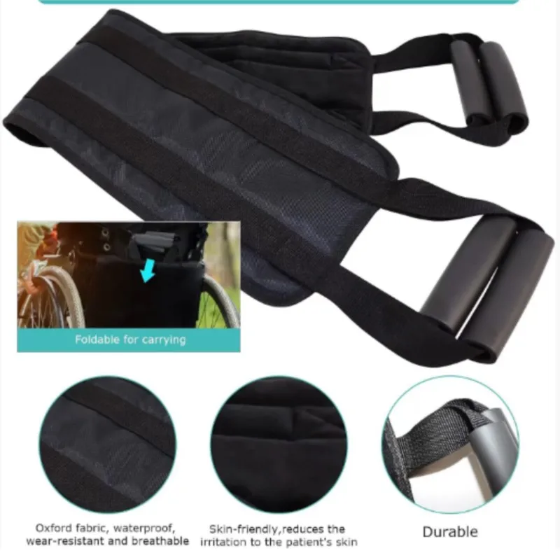 Transfer Nursing Sling for Patient Elderly Safety Lifting Aids Home Bed Assist Handle Back Lift Mobility Belt Gait Belts