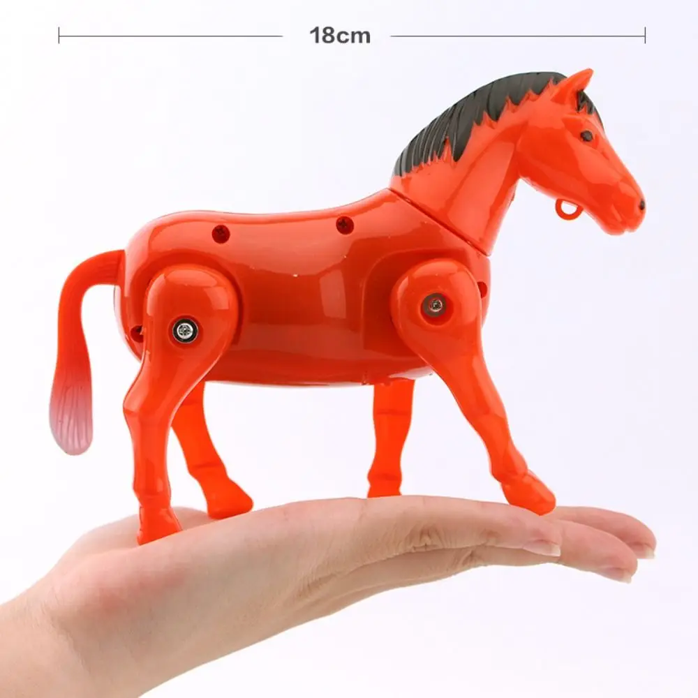 Funny Horse Circling Toy Plastic Creative Electric Horse Model Mini Sensory Toys Anxiety Relief horse-drawn vehicle fidget toys stress relief toys